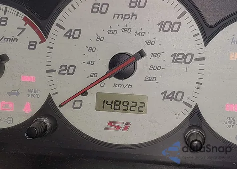 2002 Honda Civic Si from USA, damaged, VIN SHHEP33692U309035